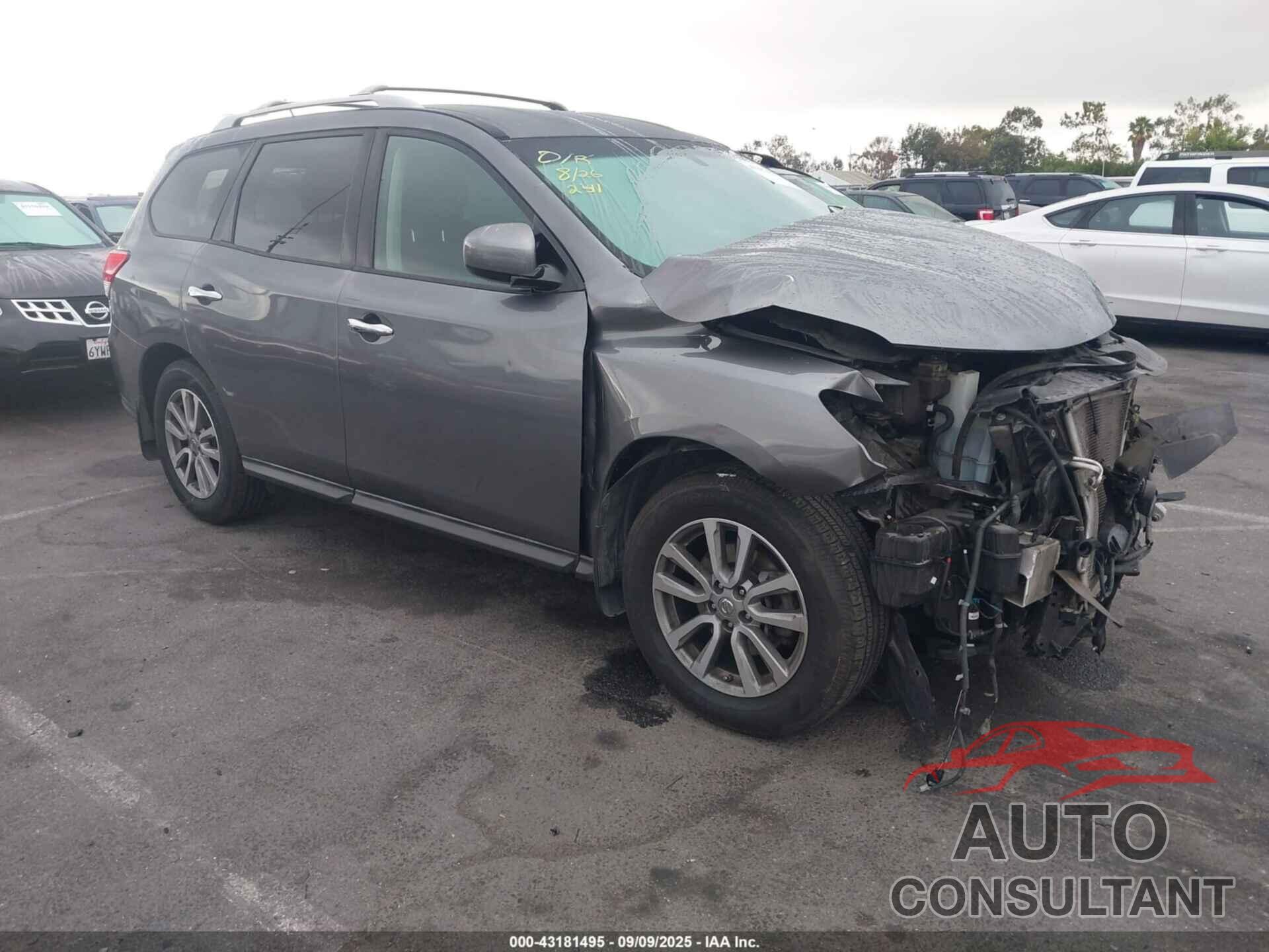 NISSAN PATHFINDER 2016 - 5N1AR2MN2GC663716