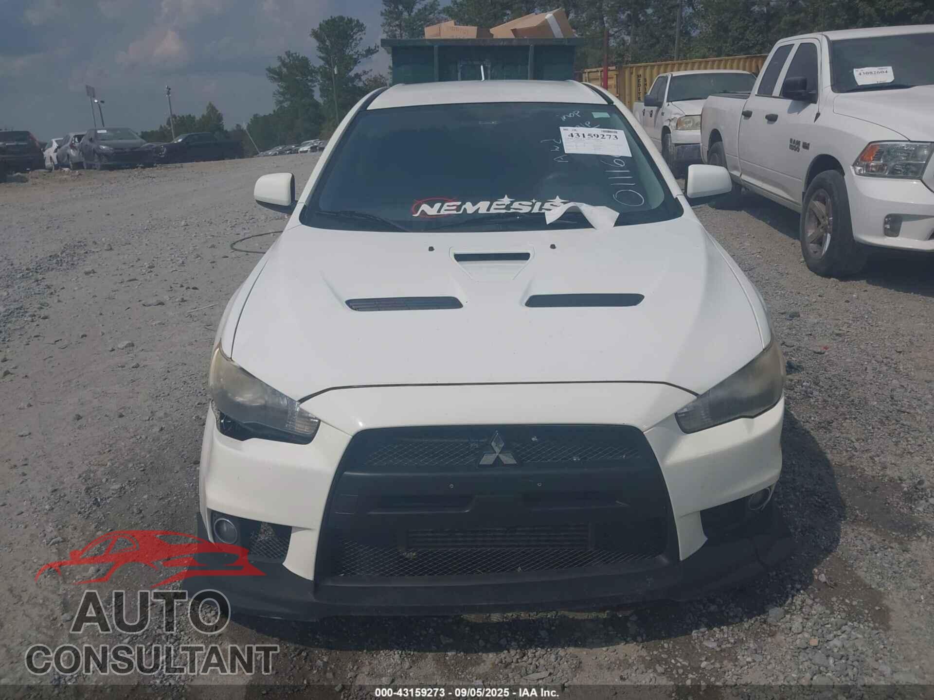 MITSUBISHI LANCER EVOLUTION 2014 - JA32W8FV0EU011166