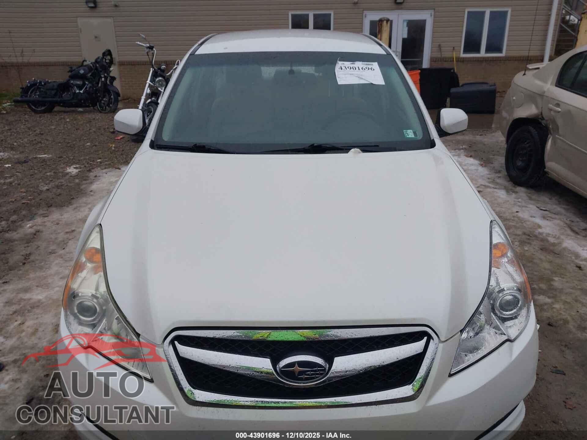 SUBARU LEGACY 2012 - 4S3BMBA6XC3036681