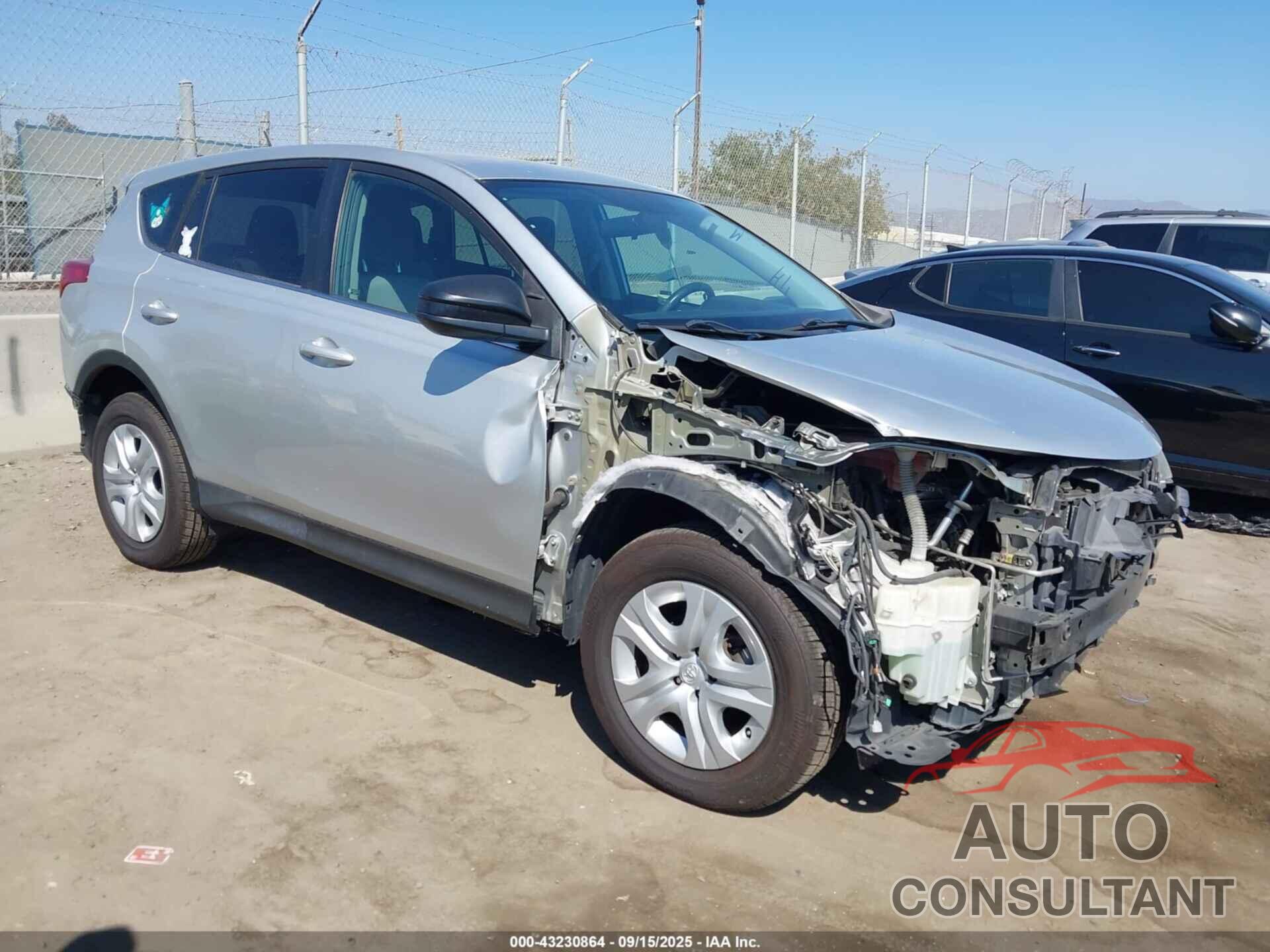 TOYOTA RAV4 2015 - 2T3ZFREV9FW180324