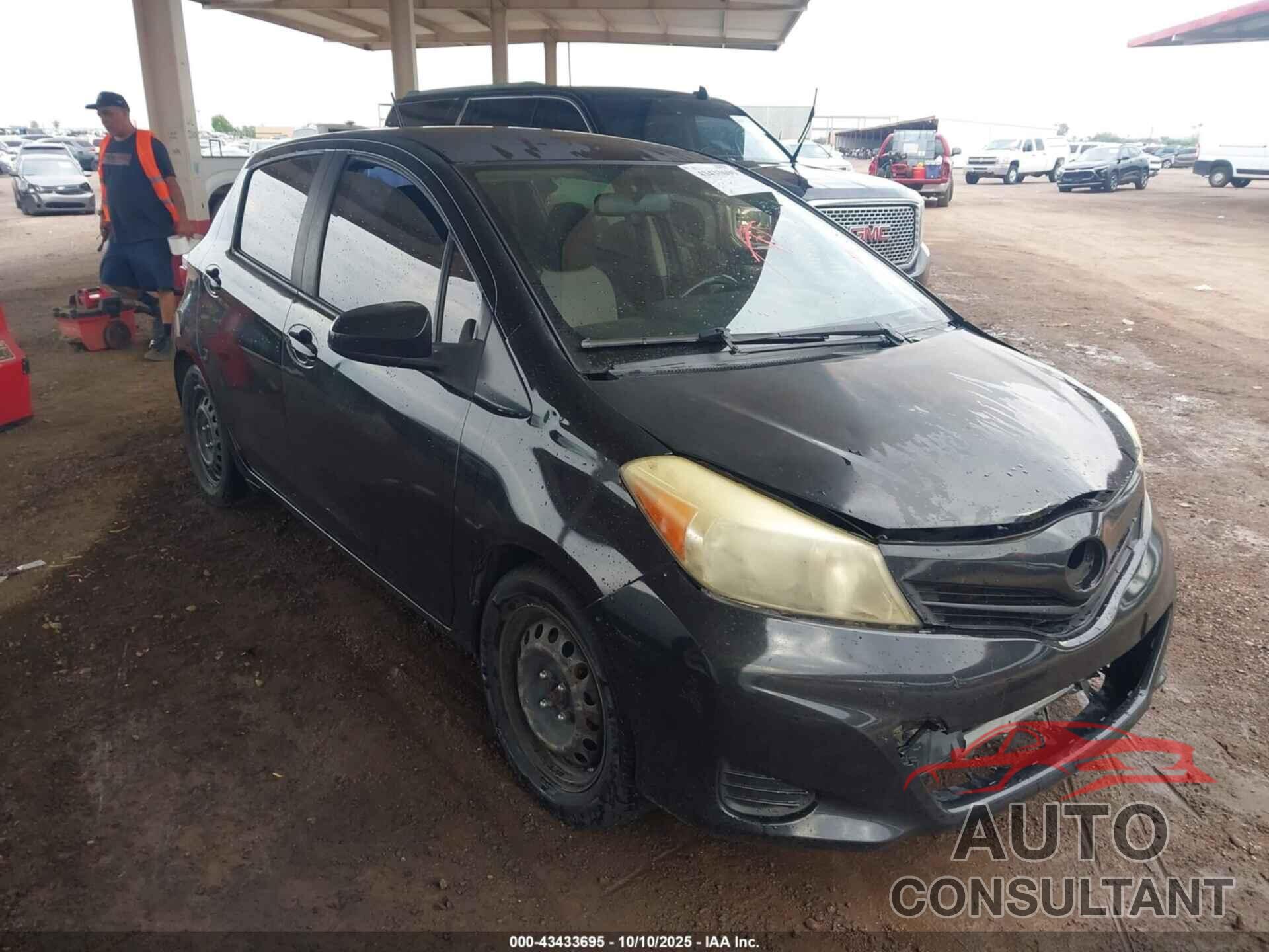 TOYOTA YARIS 2012 - JTDKTUD31CD506770