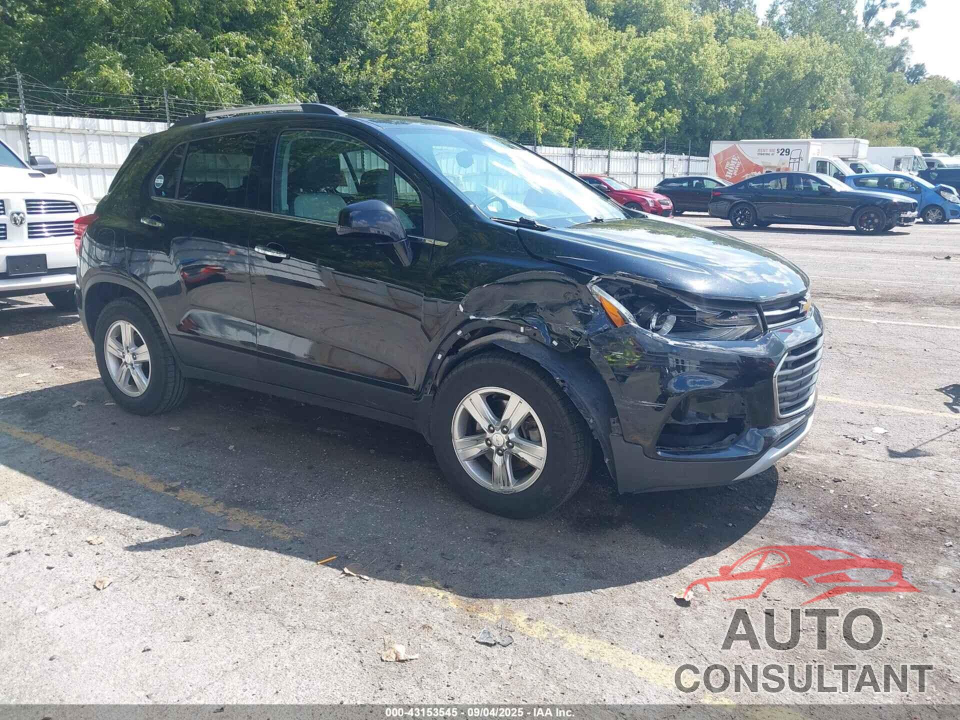 CHEVROLET TRAX 2019 - 3GNCJPSB7KL155501