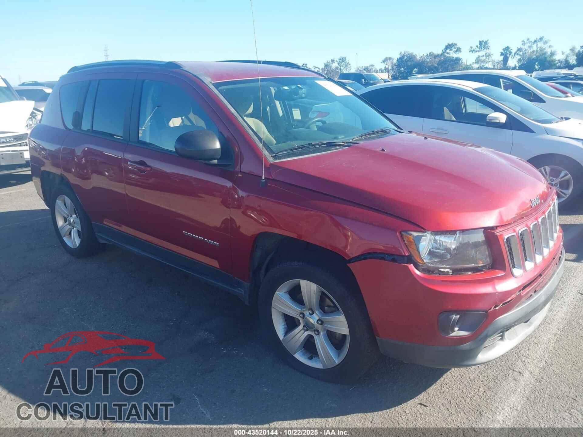 JEEP COMPASS 2017 - 1C4NJCBA9HD123794