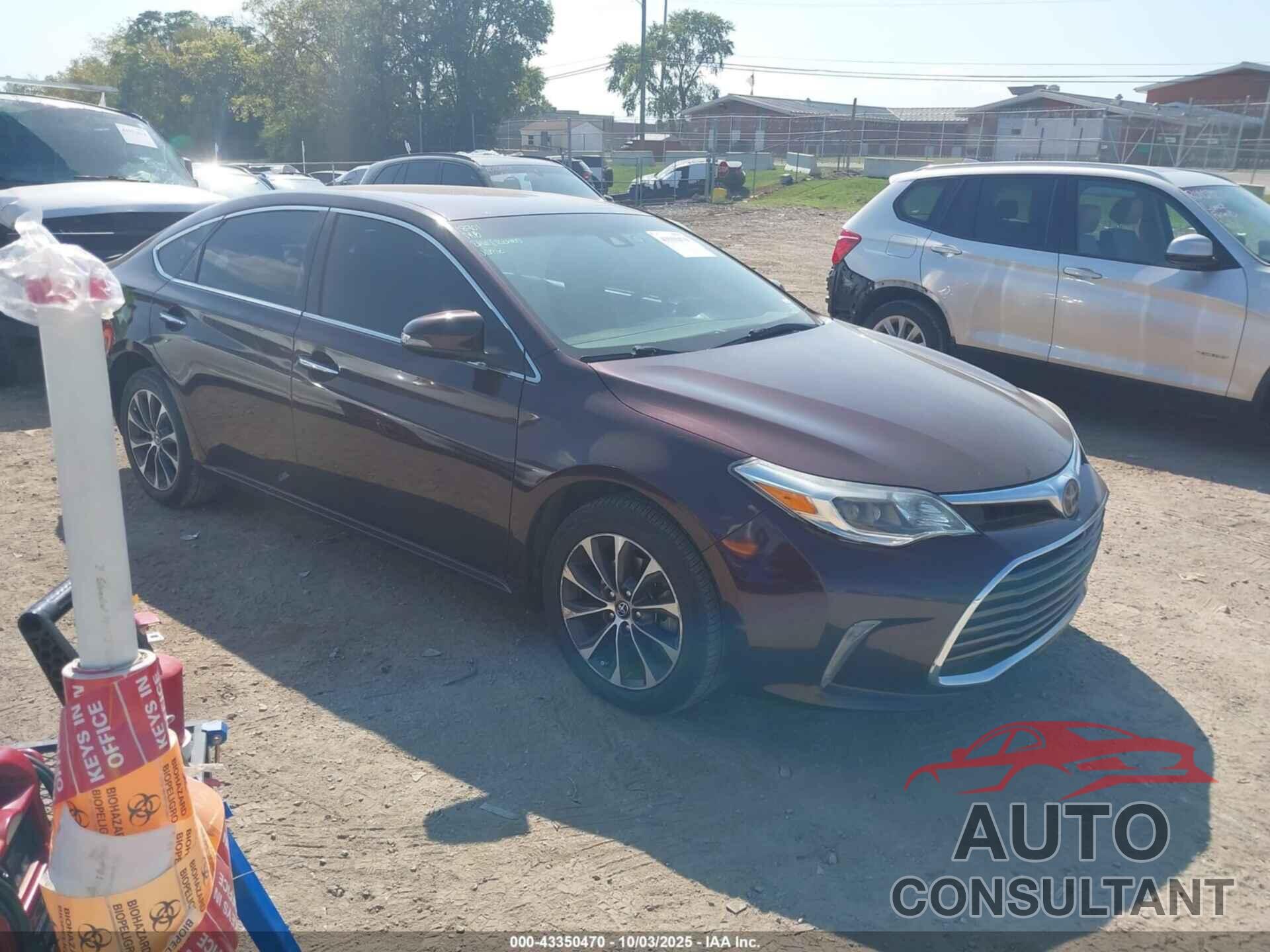TOYOTA AVALON 2017 - 4T1BK1EB1HU247806