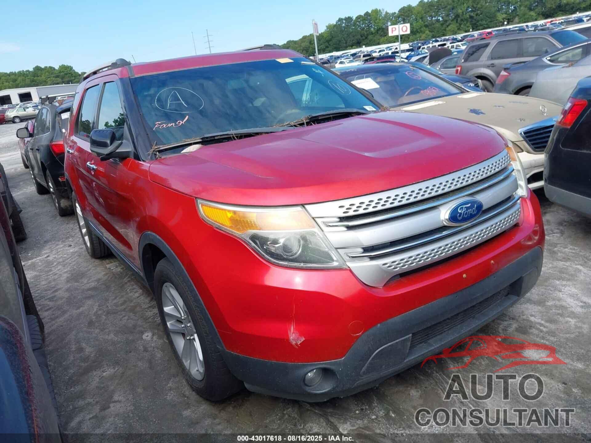 FORD EXPLORER 2012 - 1FMHK7D81CGA65338