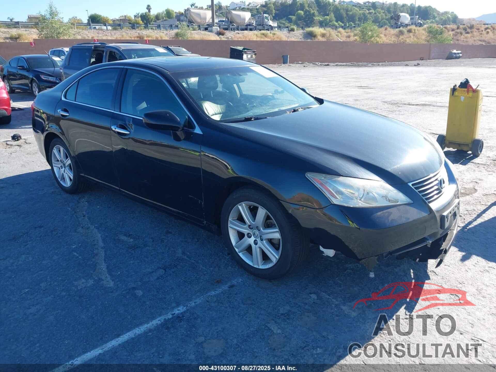 LEXUS ES 350 2009 - JTHBJ46G092310179