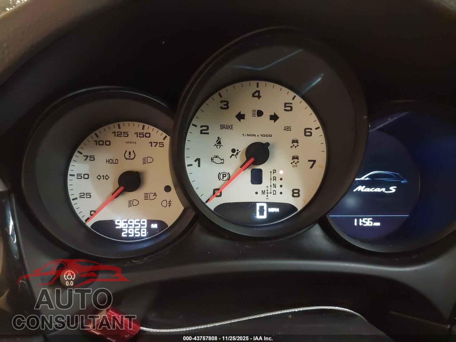 PORSCHE MACAN 2017 - WP1AB2A50HLB13556