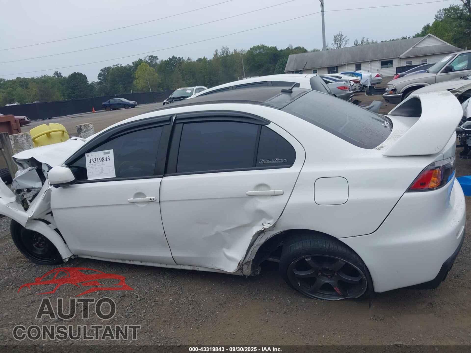 MITSUBISHI LANCER EVOLUTION 2010 - JA32W8FV0AU032433