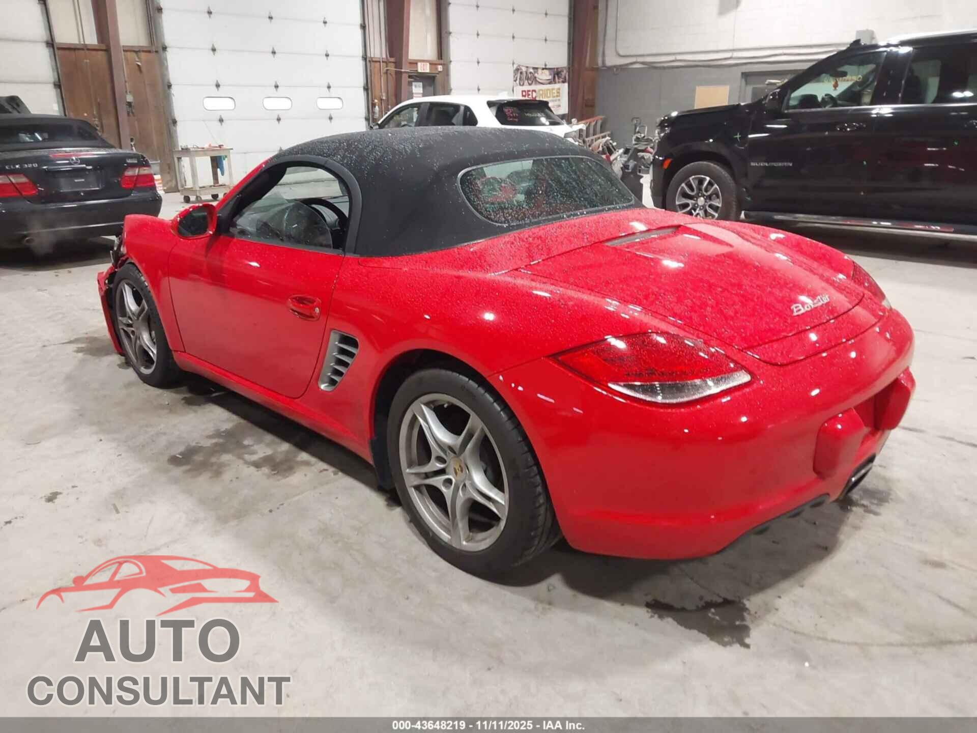 PORSCHE BOXSTER 2012 - WP0CA2A89CS710064