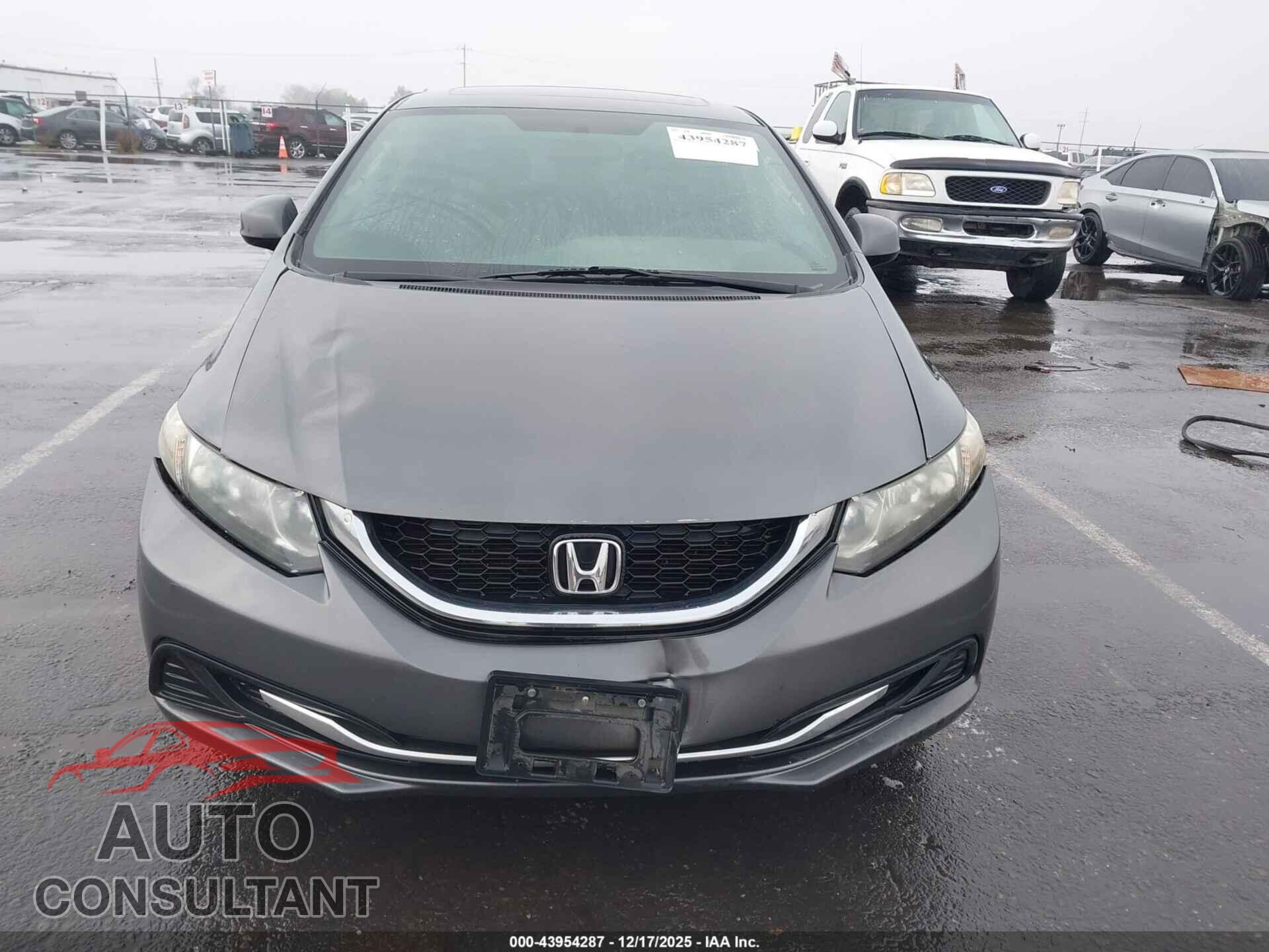 HONDA CIVIC 2013 - 19XFB2F87DE247462