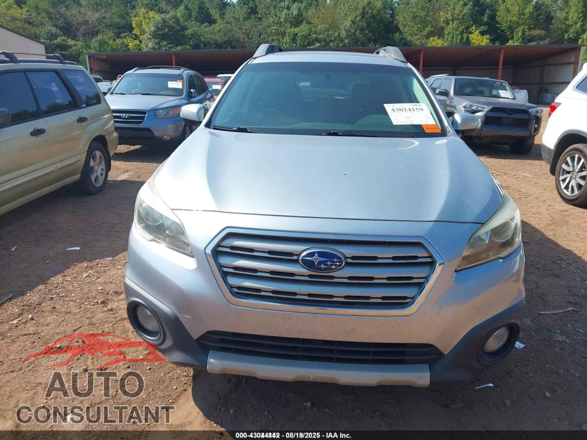SUBARU OUTBACK 2015 - 4S4BSBLC2F3203558