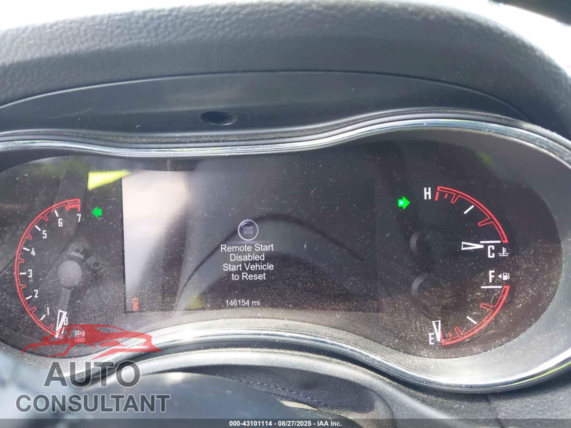 DODGE DURANGO 2014 - 1C4RDHDG9EC455176