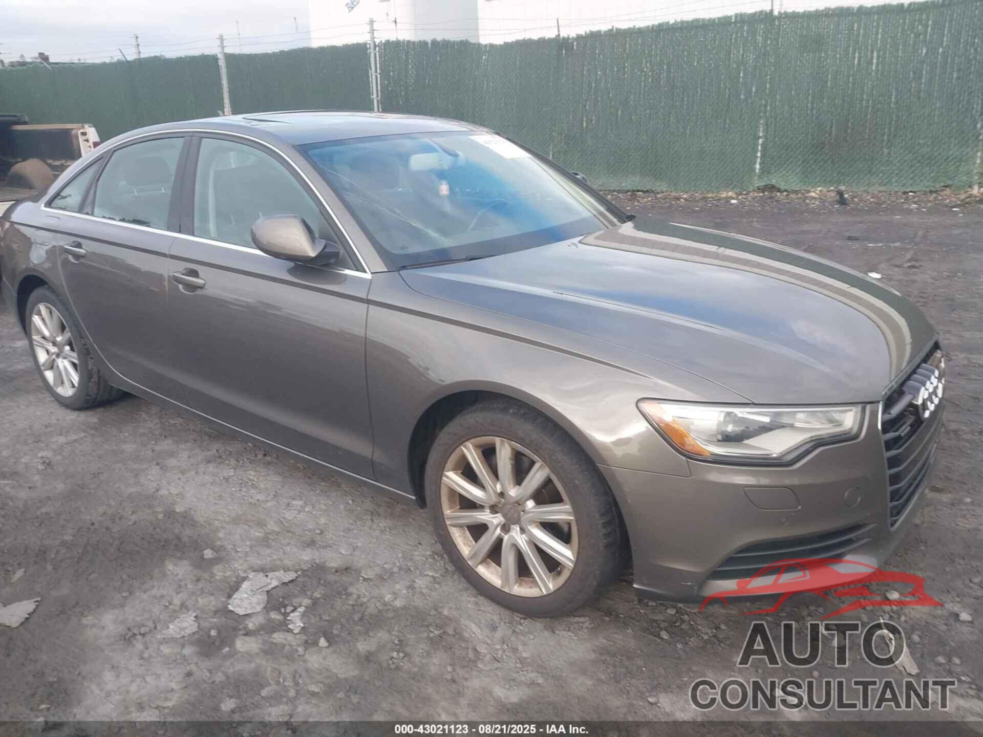 AUDI A6 2013 - WAUGFAFC1DN107083