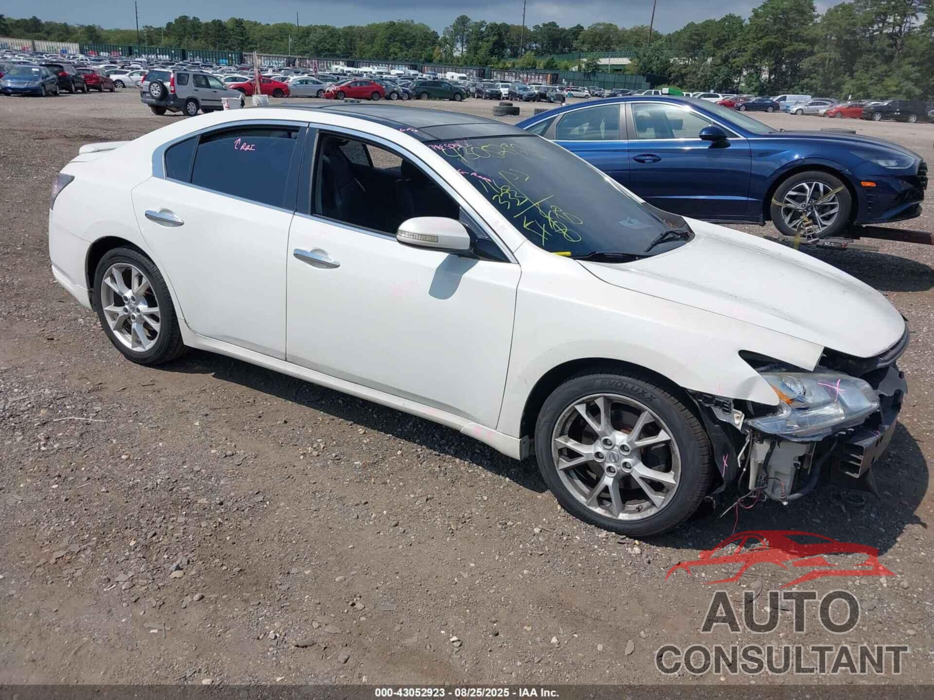 NISSAN MAXIMA 2012 - 1N4AA5AP7CC862800