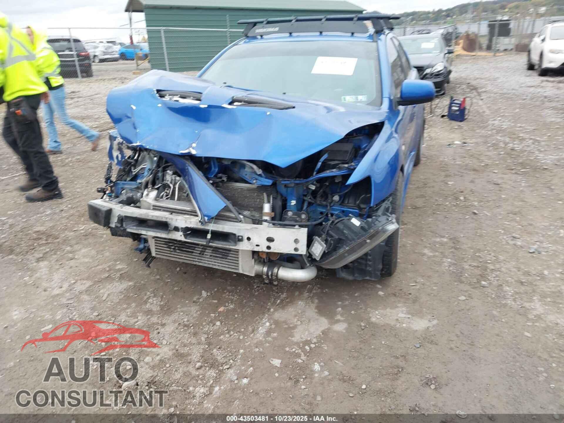 MITSUBISHI LANCER EVOLUTION 2012 - JA32W8FV6CU028552