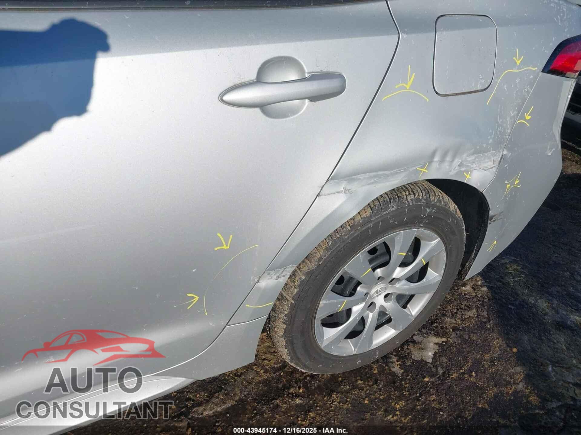 TOYOTA COROLLA 2020 - 5YFEPRAE1LP082038