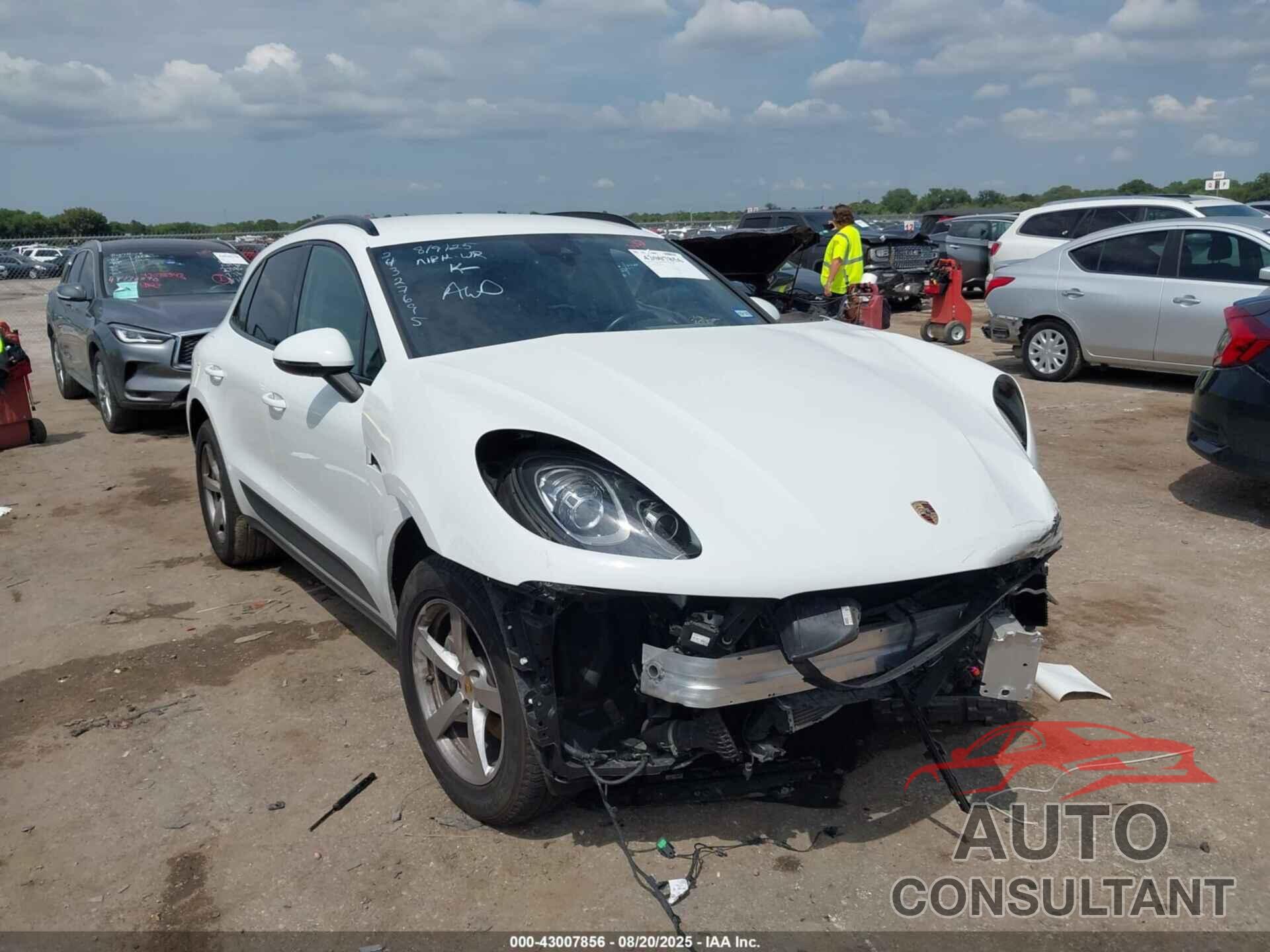 PORSCHE MACAN 2018 - WP1AA2A53JLB09882