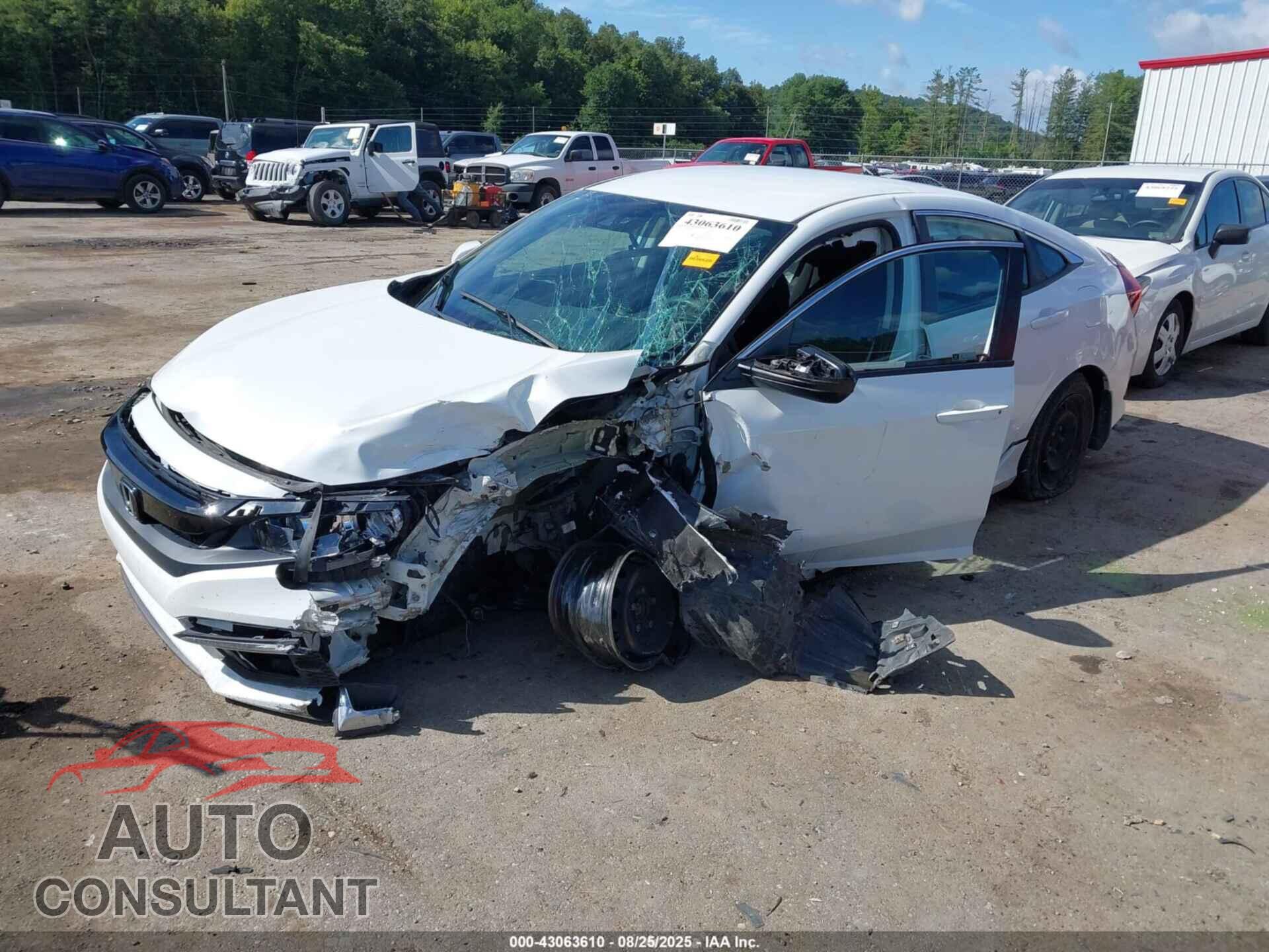 HONDA CIVIC 2019 - 2HGFC2F65KH560833