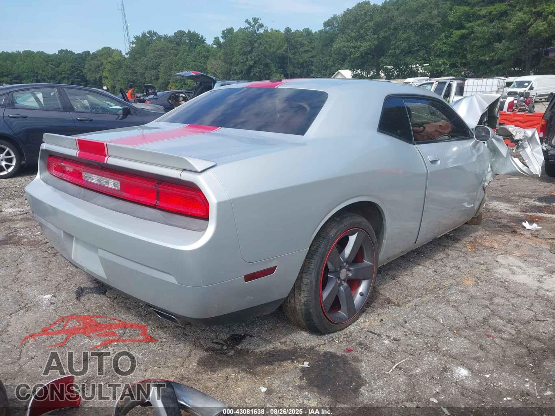 DODGE CHALLENGER 2012 - 2C3CDYAG5CH254772