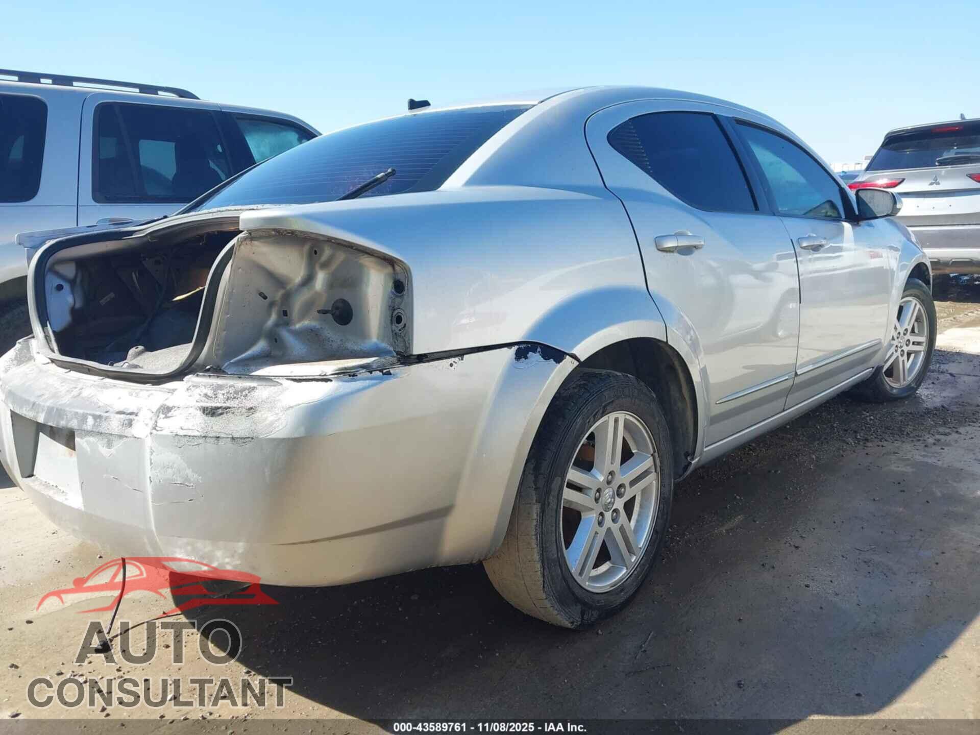 DODGE AVENGER 2010 - 1B3CC5FB9AN226568