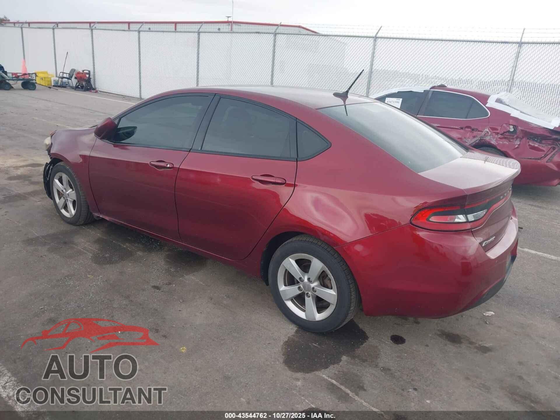 DODGE DART 2015 - 1C3CDFBB5FD351155