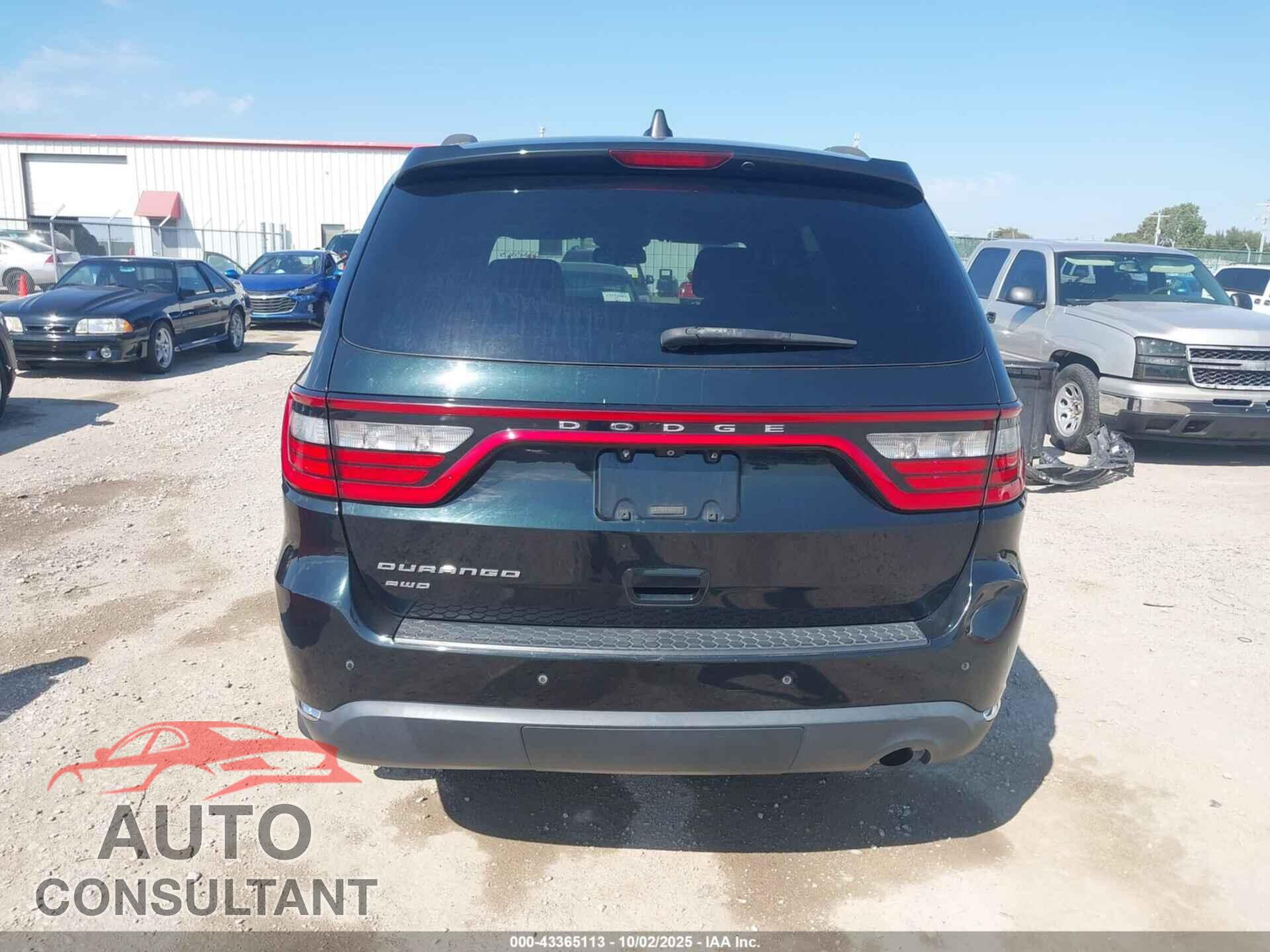 DODGE DURANGO 2015 - 1C4RDJAG2FC145772