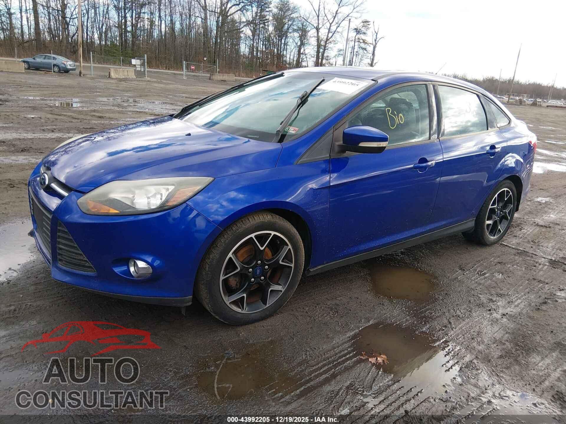 FORD FOCUS 2013 - 1FADP3F21DL105714