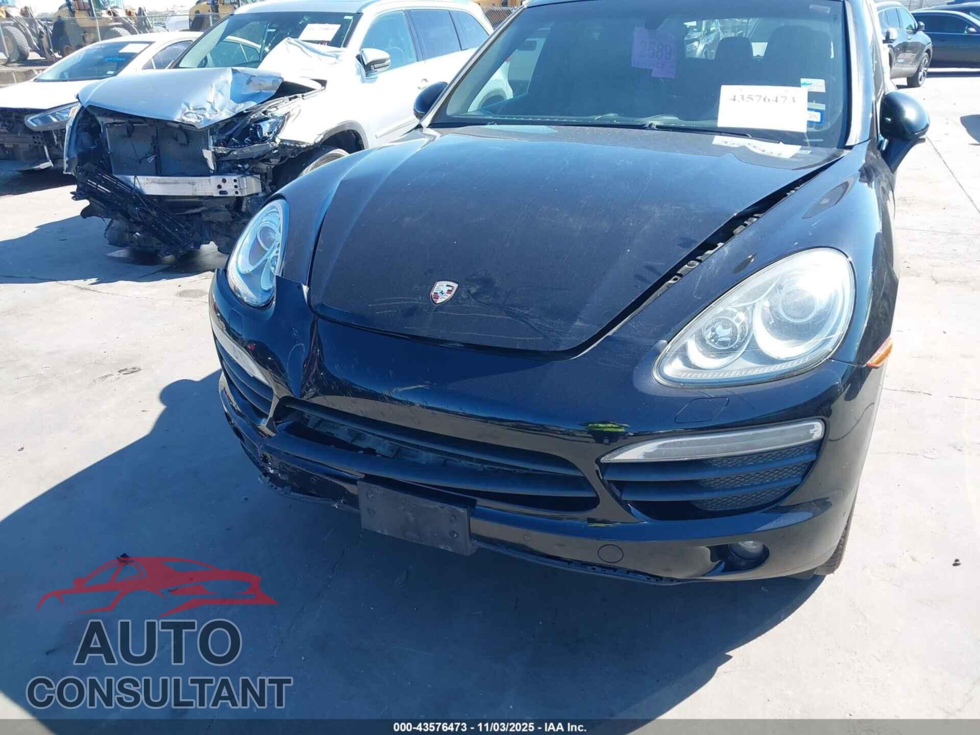 PORSCHE CAYENNE 2011 - WP1AB2A2XBLA45263