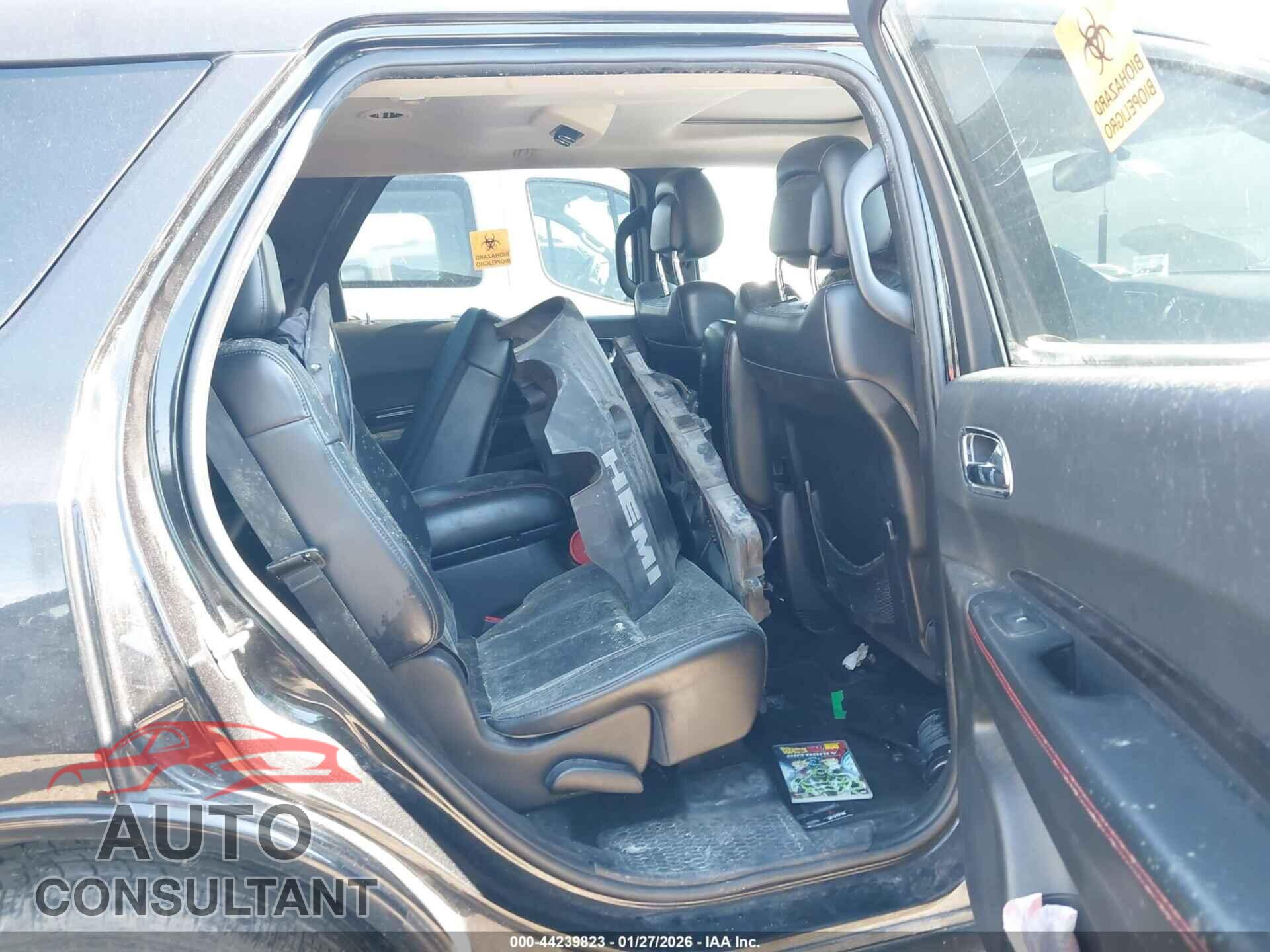 DODGE DURANGO 2012 - 1C4SDHCT9CC306523