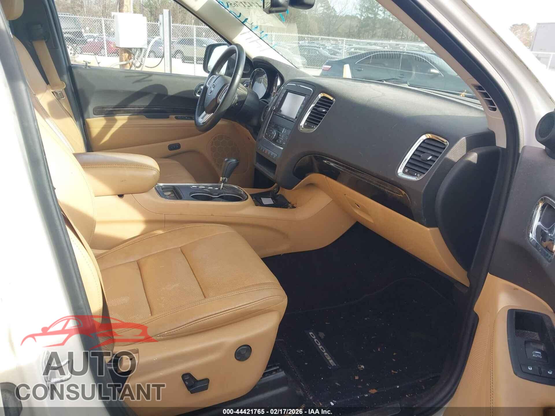 DODGE DURANGO 2012 - 1C4SDHET5CC144466