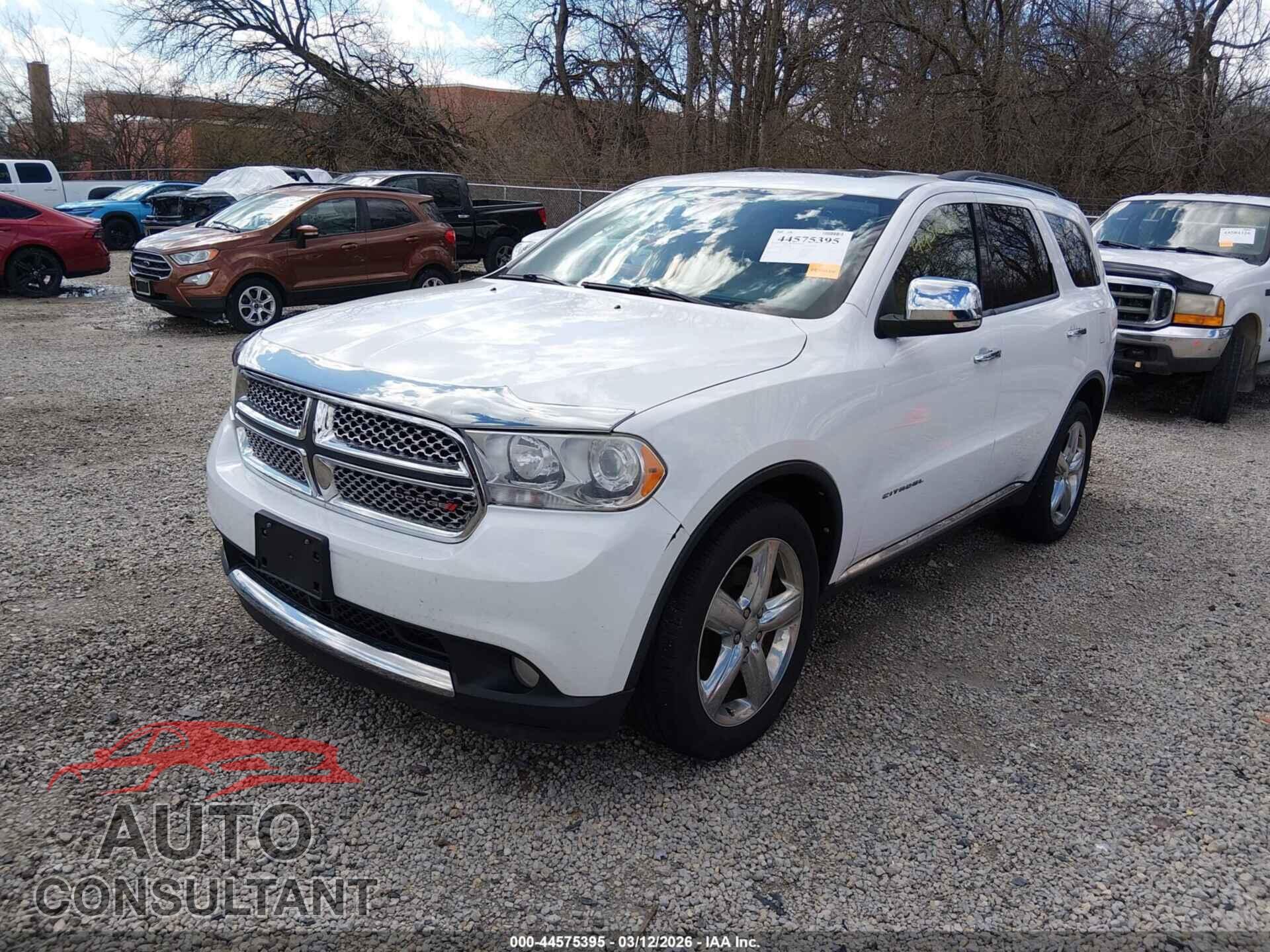 DODGE DURANGO 2013 - 1C4RDJEGXDC584662