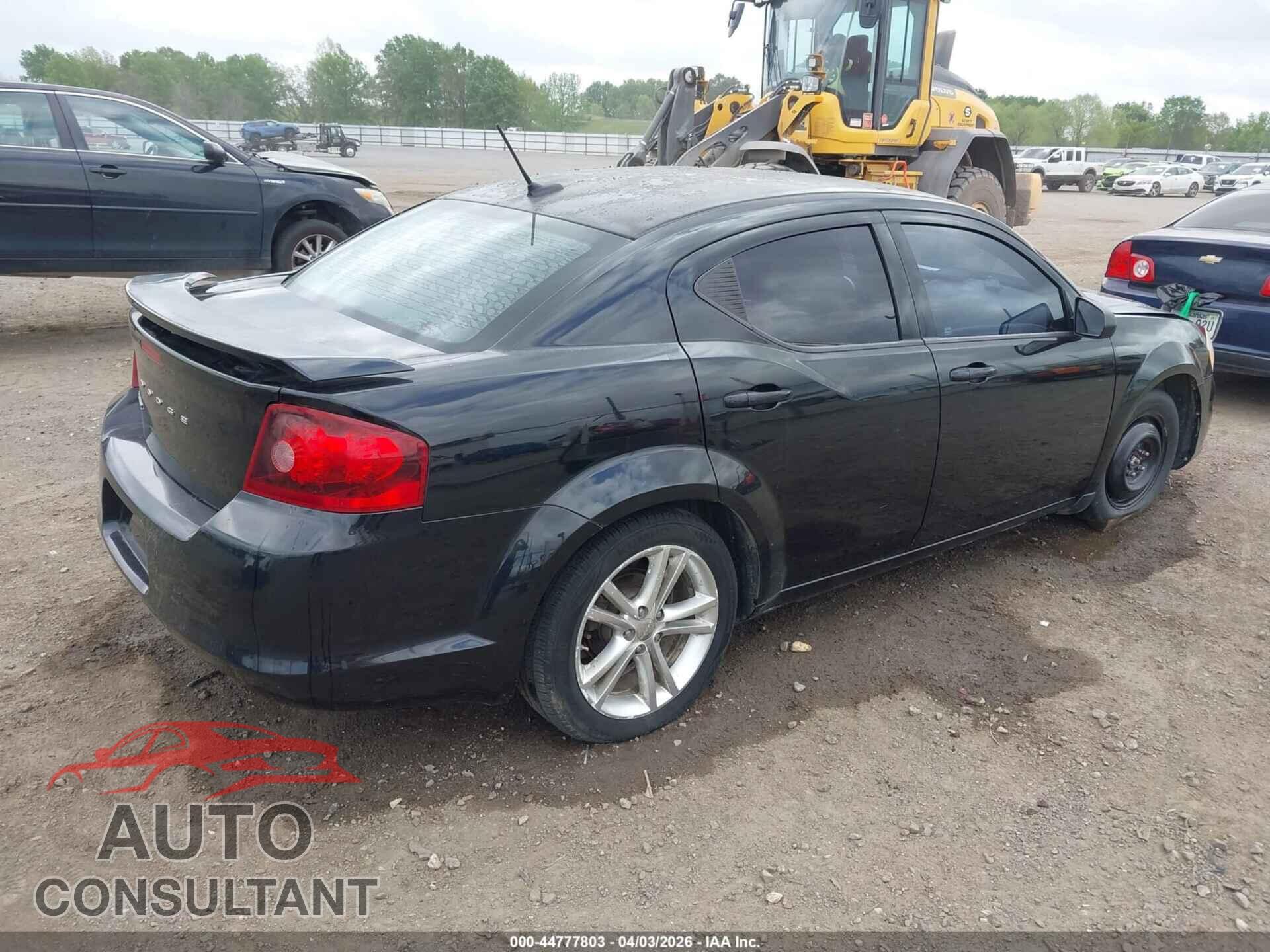 DODGE AVENGER 2012 - 1C3CDZAG5CN316328