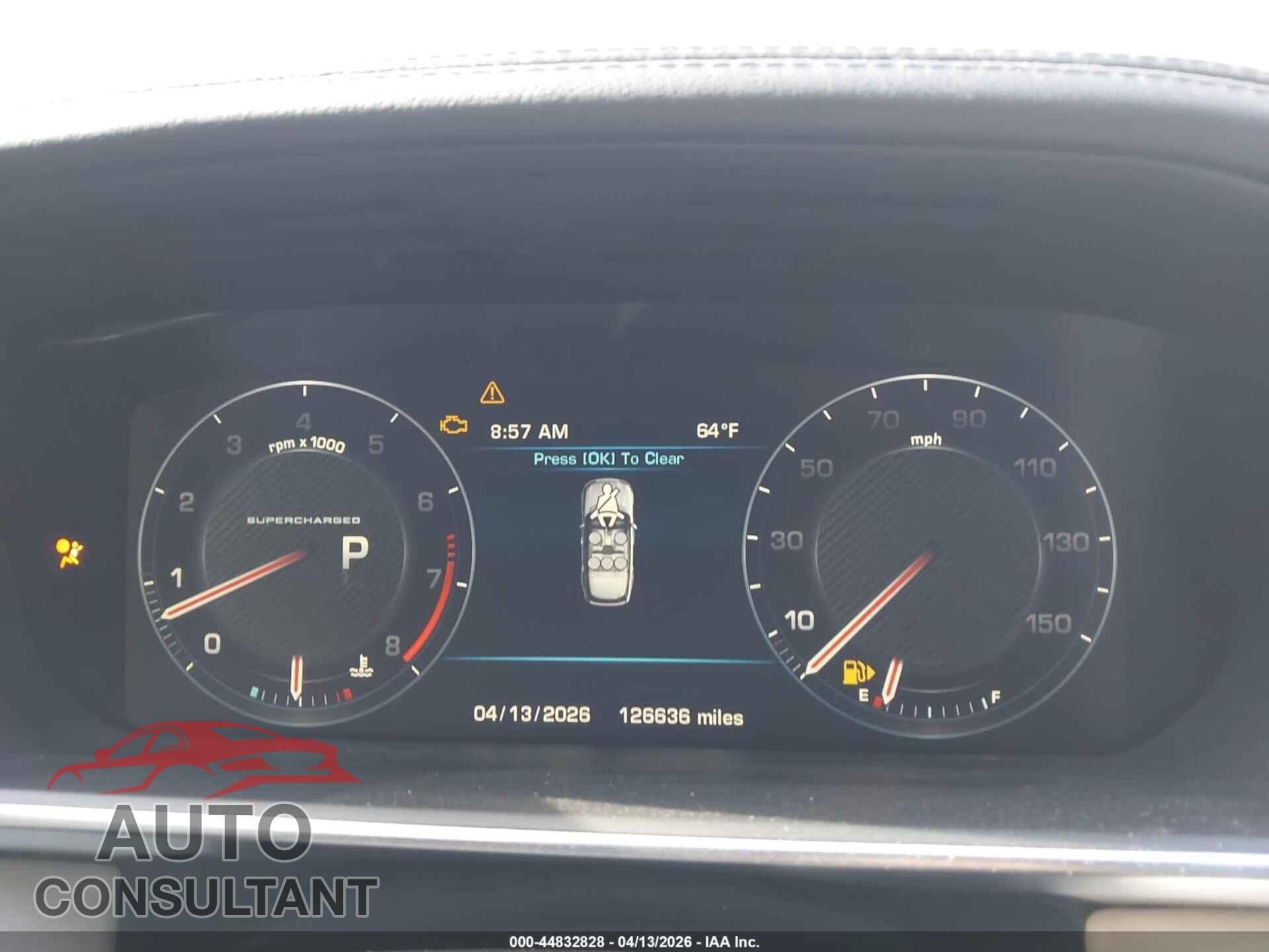 LAND ROVER RANGE ROVER 2013 - SALGS2EF8DA106772