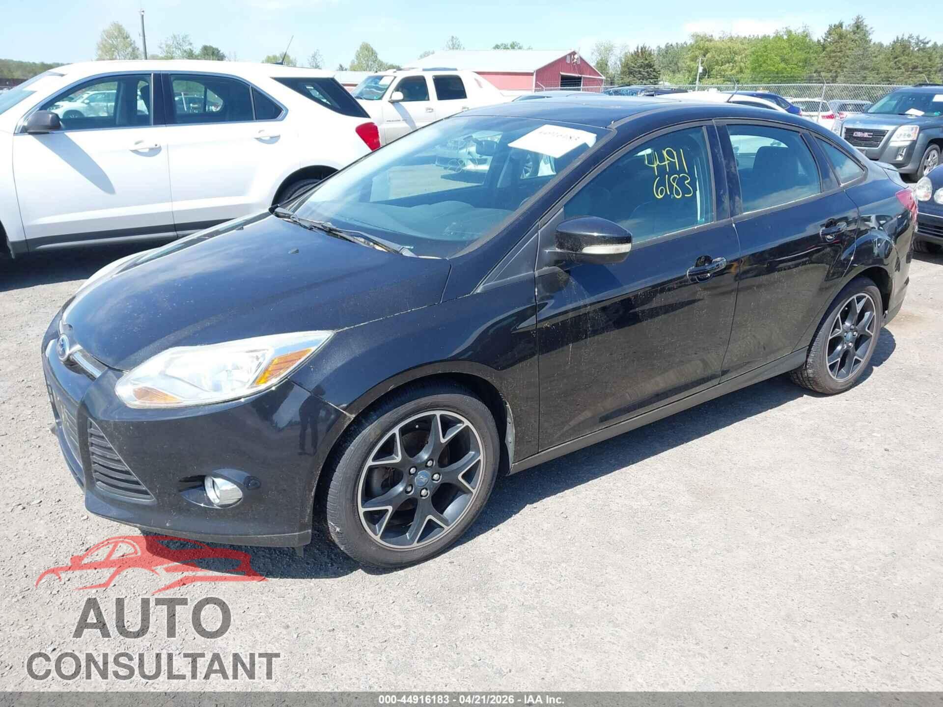 FORD FOCUS 2013 - 1FADP3F25DL129921