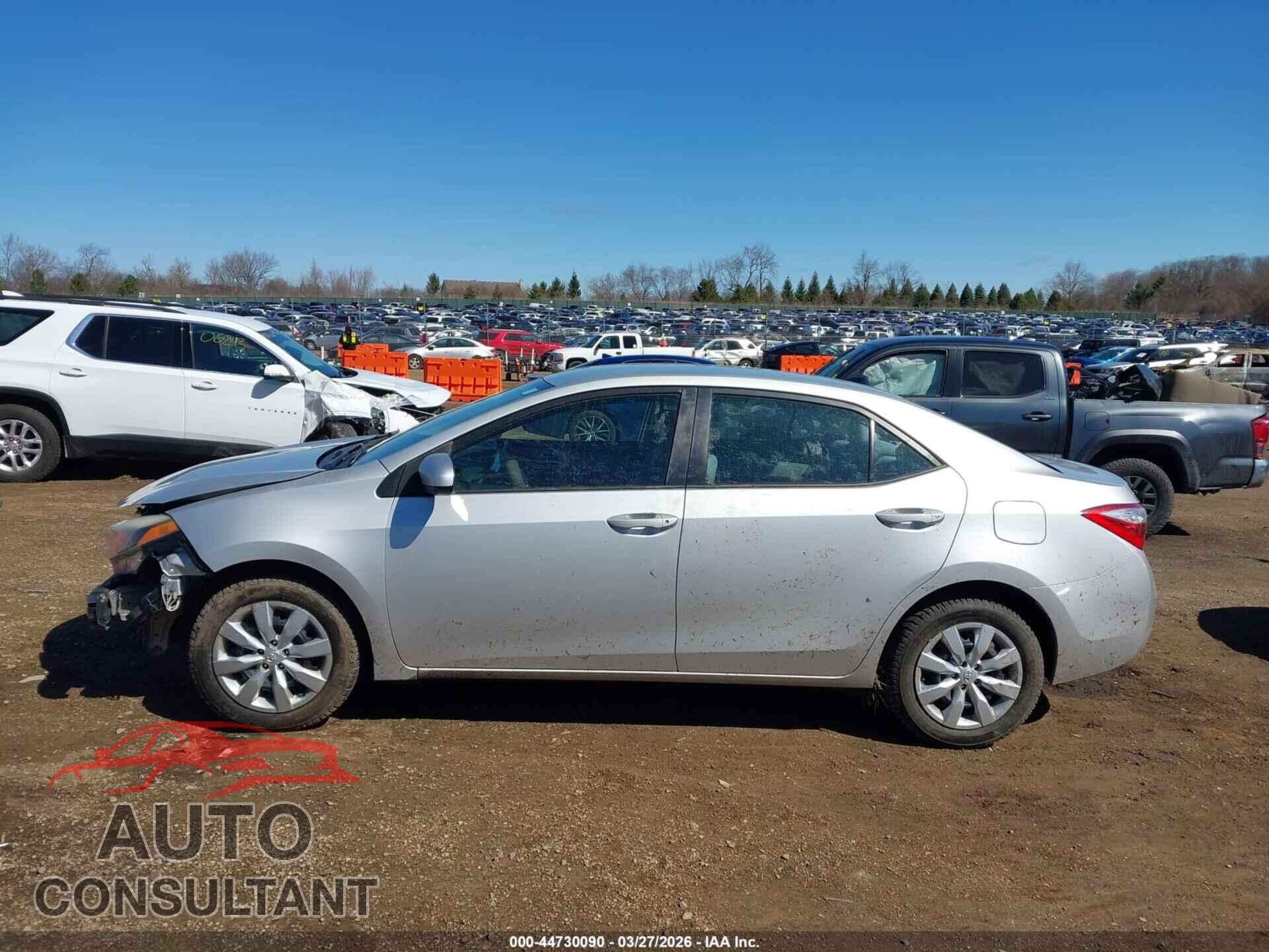 TOYOTA COROLLA 2016 - 5YFBURHE3GP445009