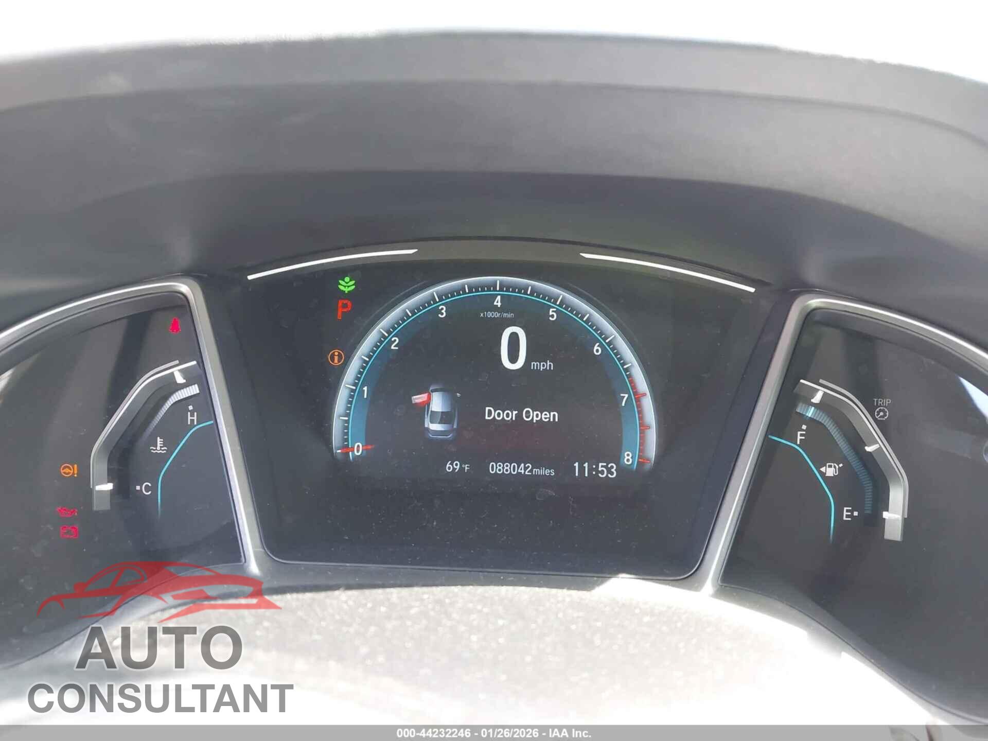 HONDA CIVIC 2017 - 2HGFC2F74HH558850