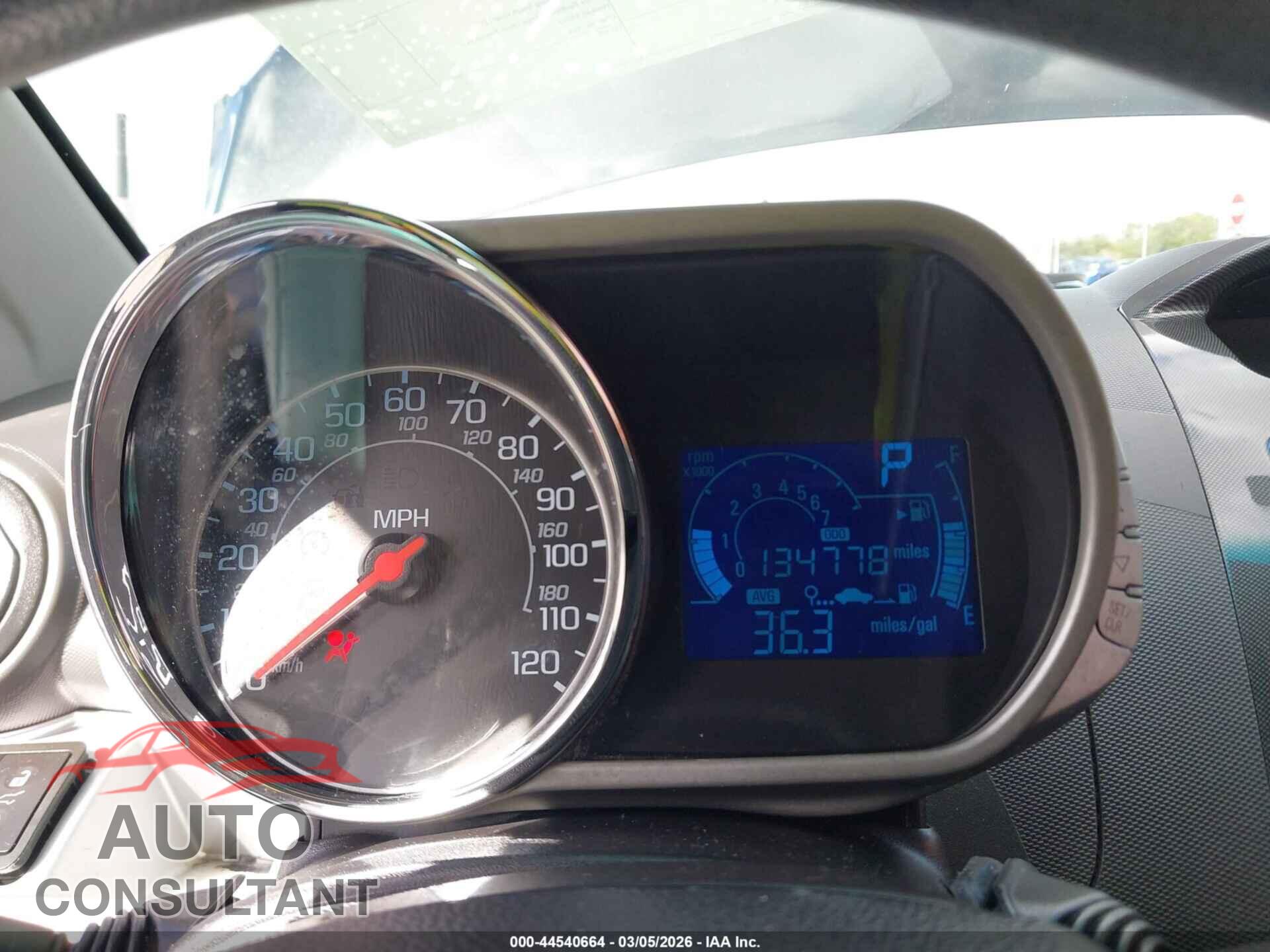 CHEVROLET SPARK 2013 - KL8CB6S99DC563048