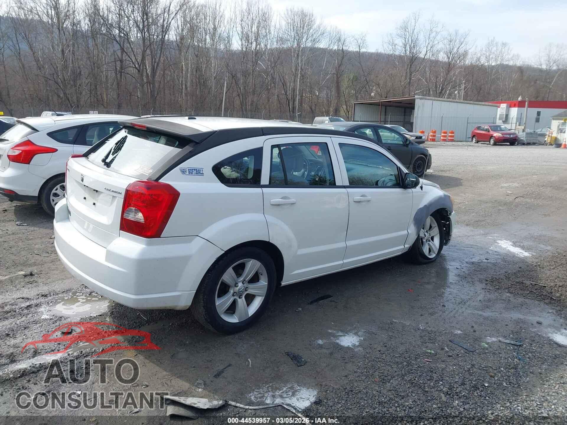 DODGE CALIBER 2012 - 1C3CDWDA5CD529274