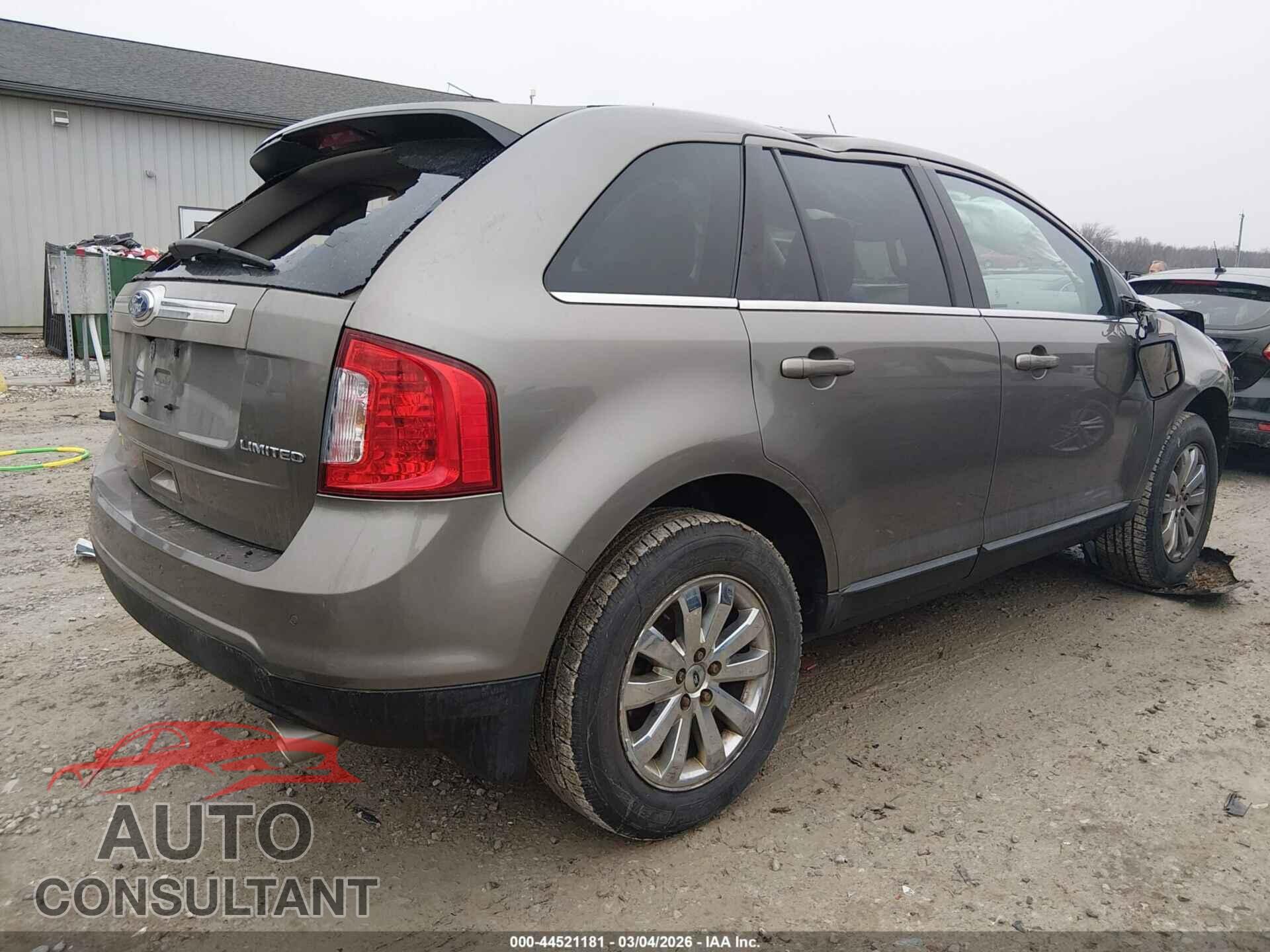 FORD EDGE 2012 - 2FMDK3KC7CBA34312