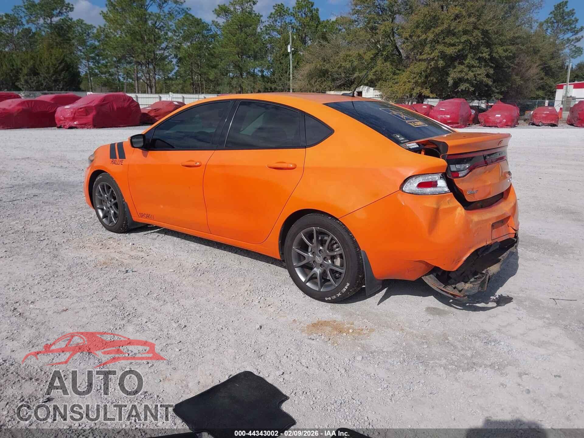 DODGE DART 2013 - 1C3CDFBA5DD331766