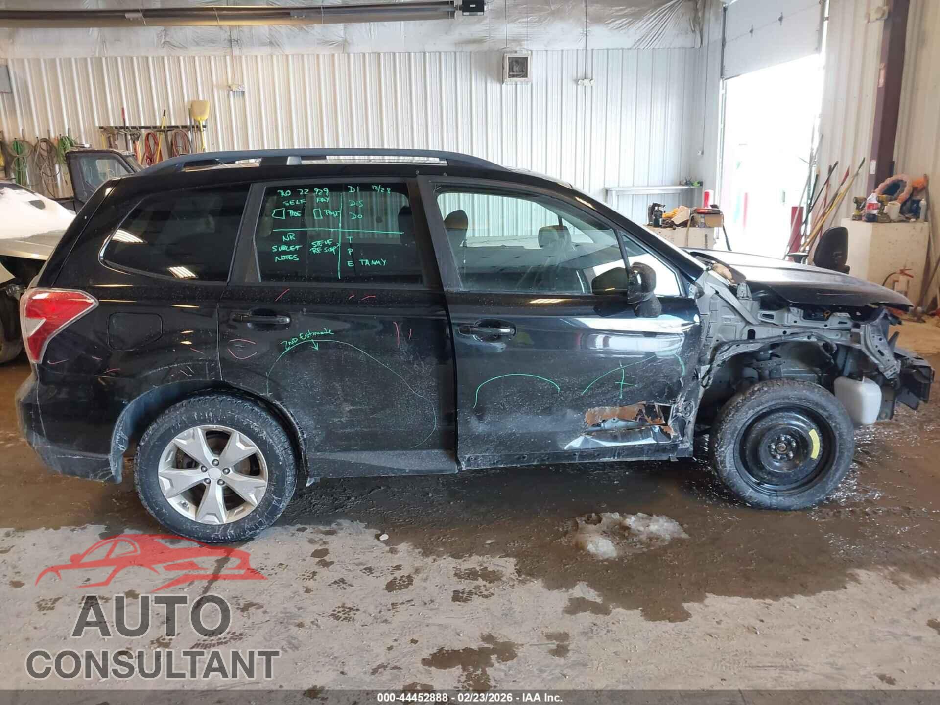 SUBARU FORESTER 2016 - JF2SJADC1GH554872