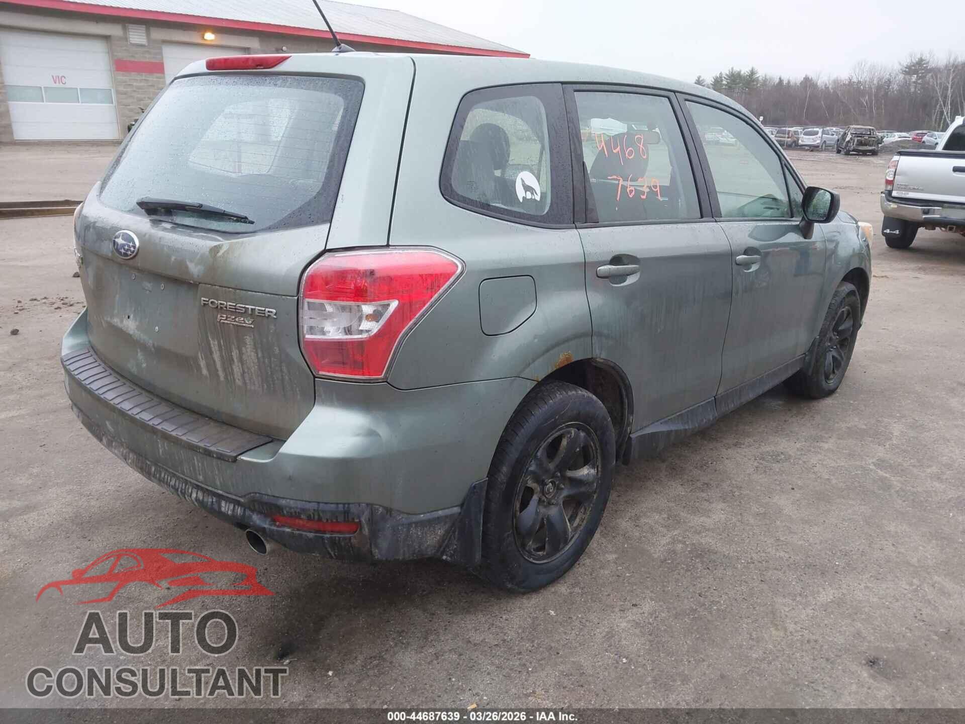 SUBARU FORESTER 2014 - JF2SJAAC0EH423031