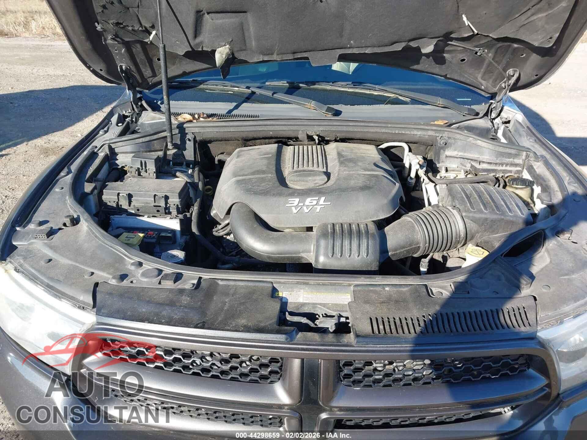 DODGE DURANGO 2012 - 1C4RDHDG8CC308392