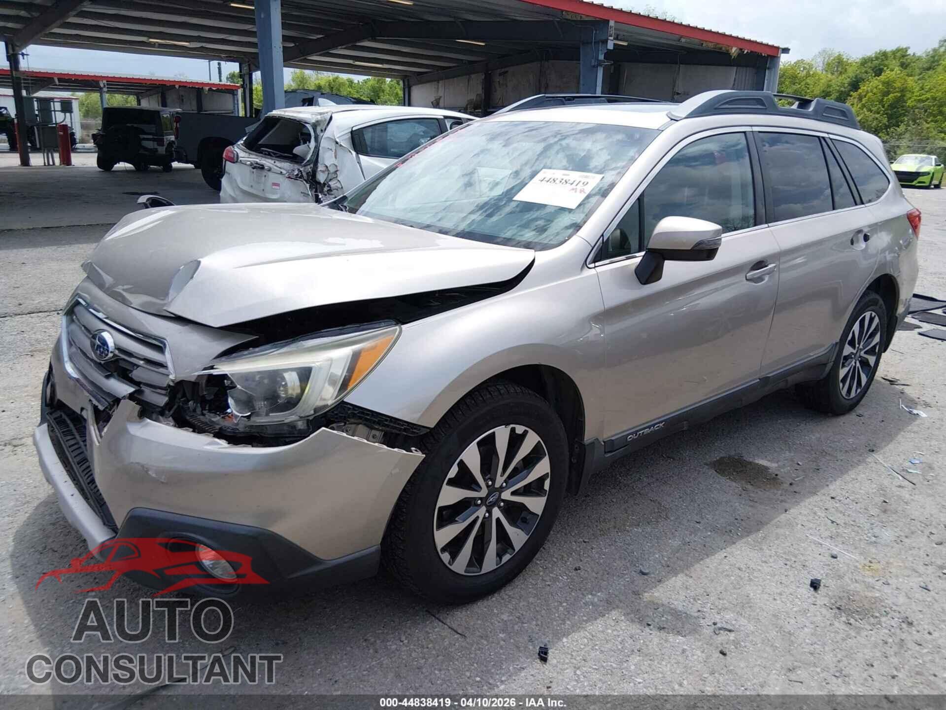 SUBARU OUTBACK 2015 - 4S4BSBLC6F3356976