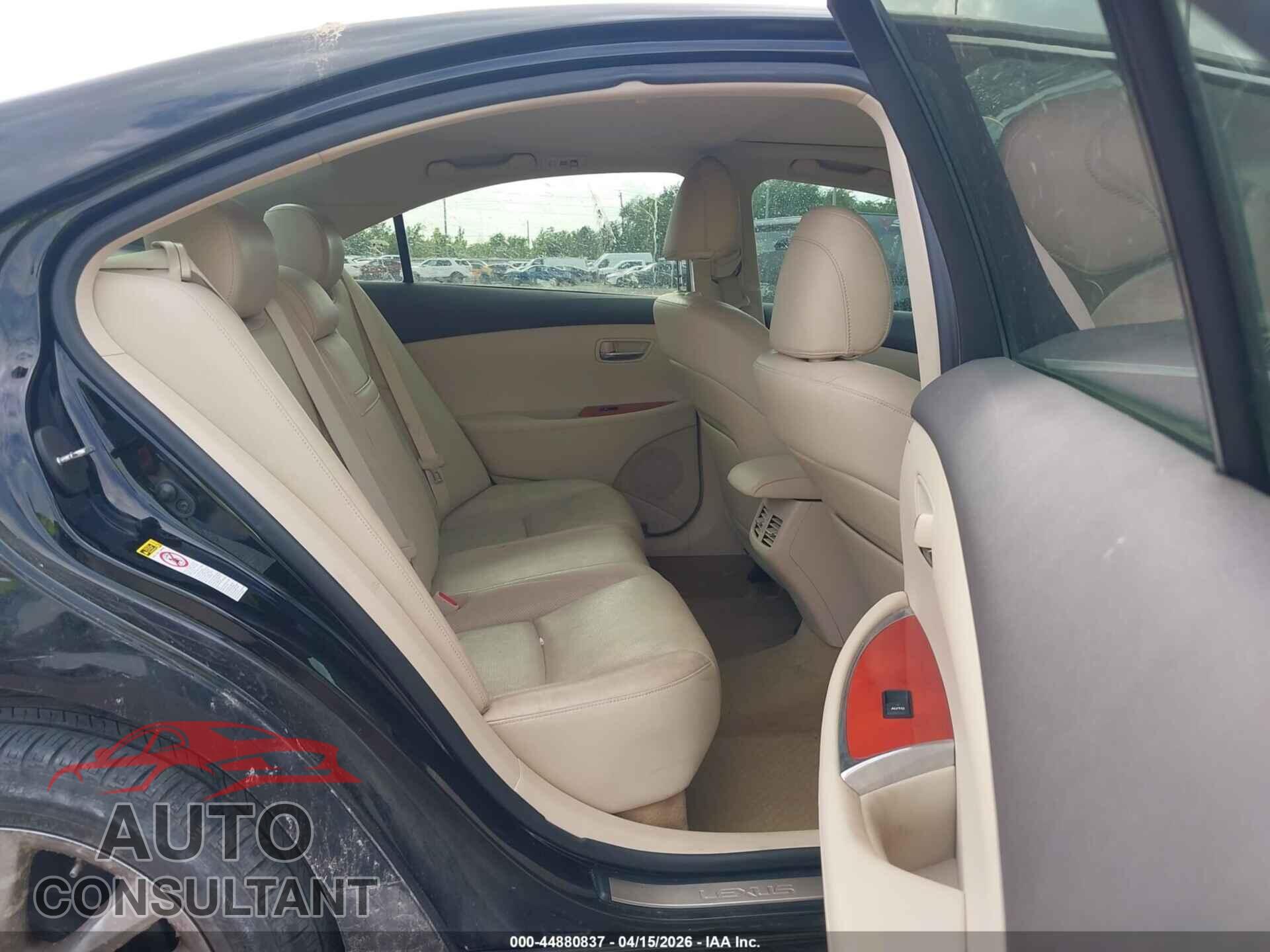 LEXUS ES 350 2011 - JTHBK1EG3B2468812