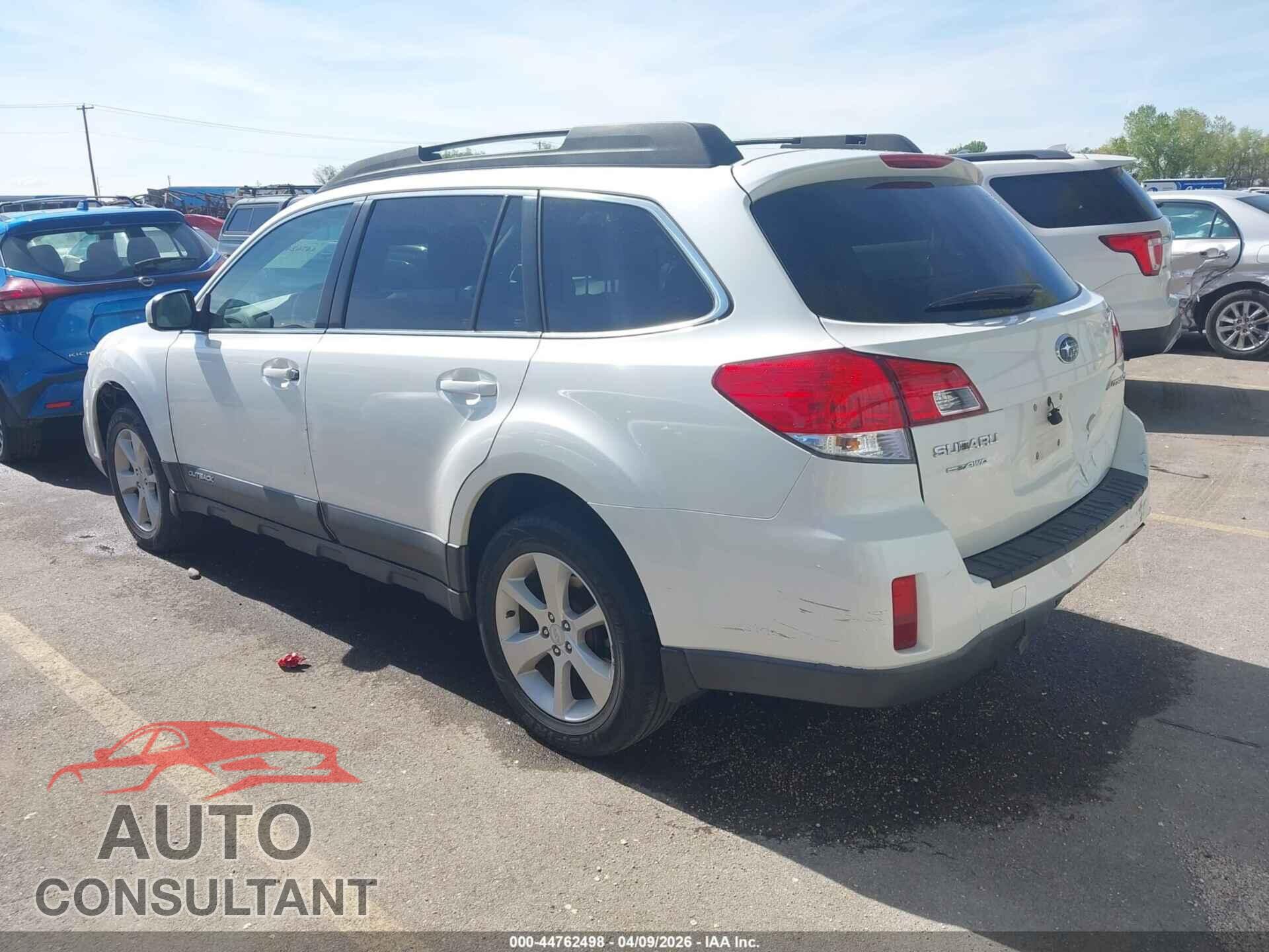 SUBARU OUTBACK 2013 - 4S4BRCCC8D3247840