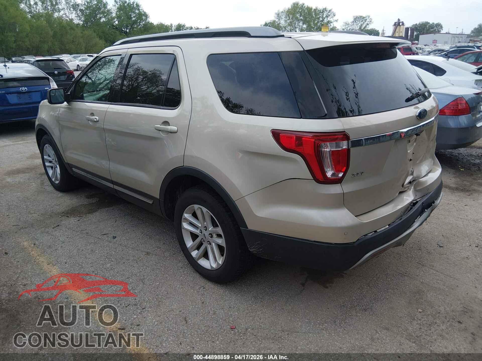 FORD EXPLORER 2017 - 1FM5K7D83HGD36202