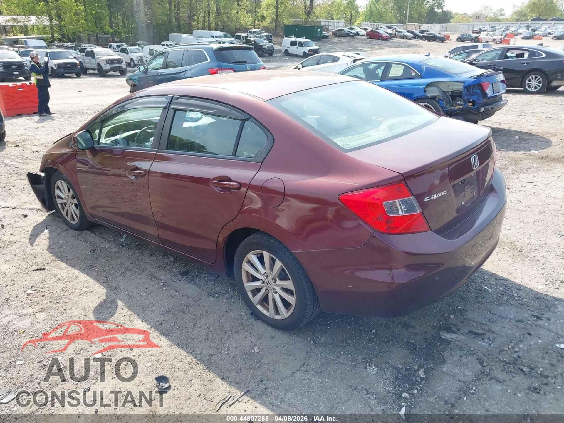 HONDA CIVIC 2012 - 2HGFB2F89CH592559