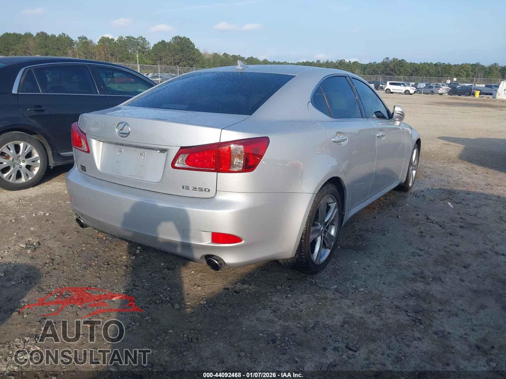 LEXUS IS 250 2011 - JTHBF5C24B5143748