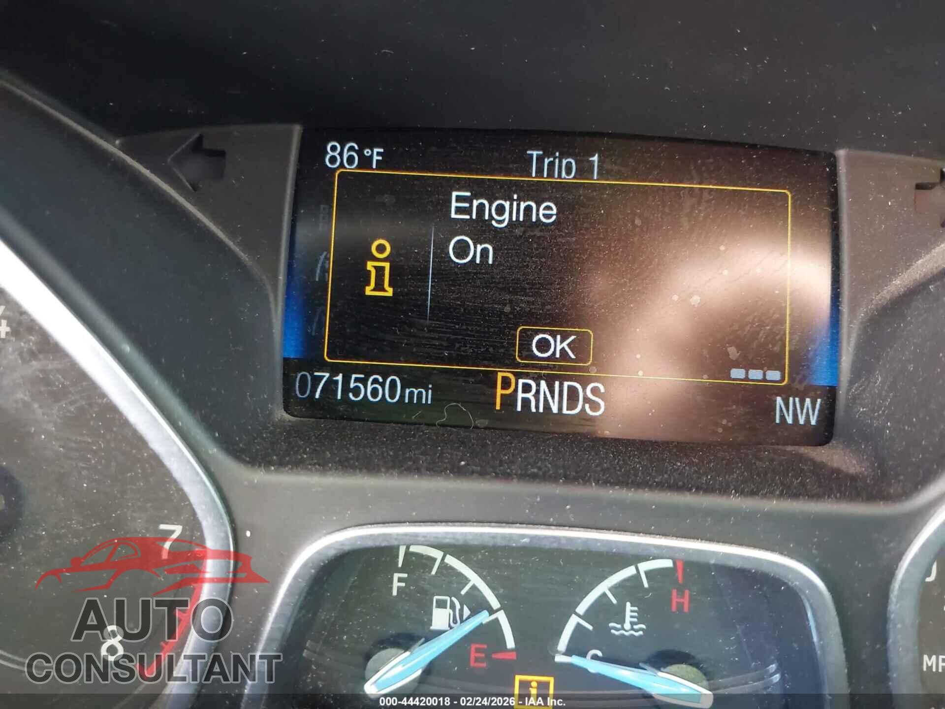 FORD FOCUS 2016 - 1FADP3F24GL281693
